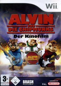 Alvin And The Chipmunks The Game Wii US box art